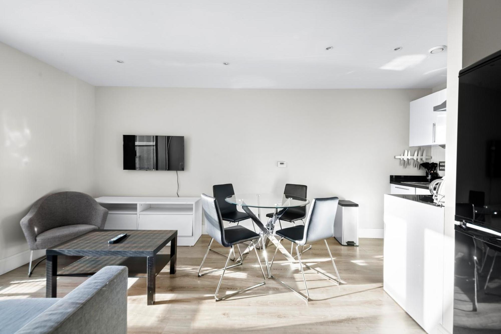 Londwell, Canary Wharf Skyline Balcony Suite London Exterior foto